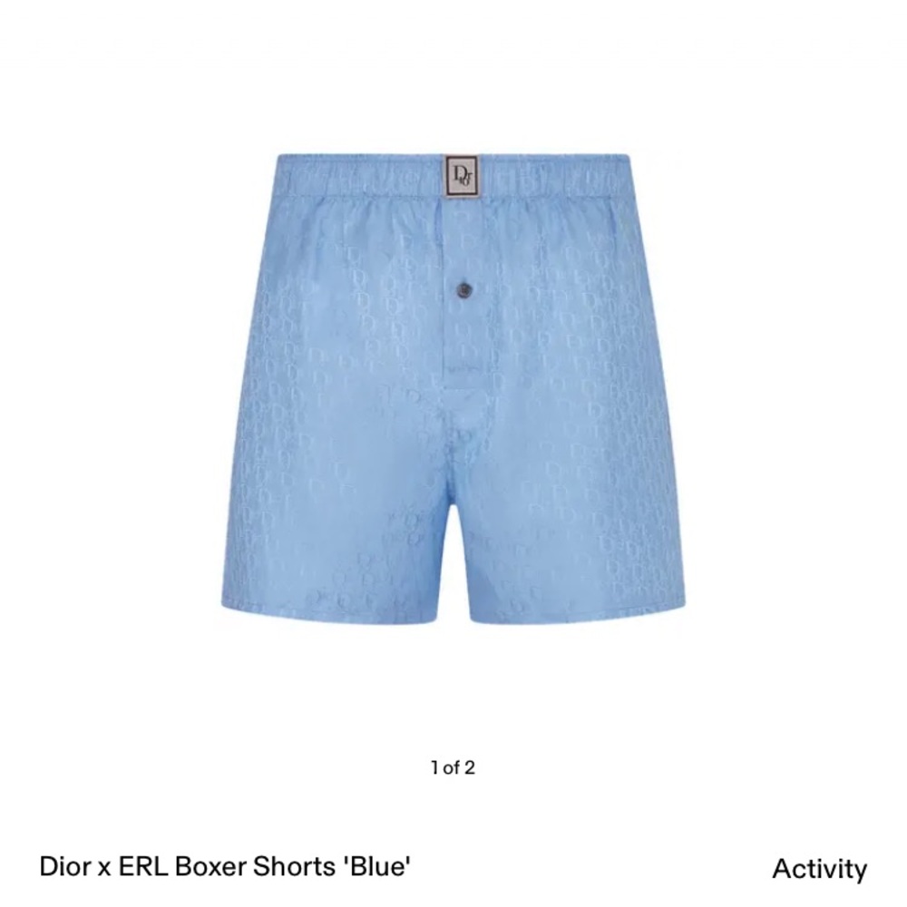 Dior x ERL Boxer Shorts NWT